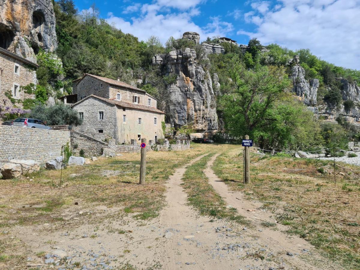Lou Mouli Di Baou Bed and Breakfast Labeaume Εξωτερικό φωτογραφία